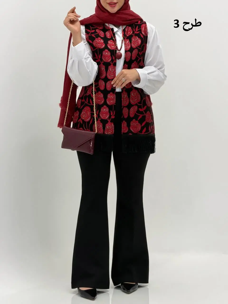 3797-ست سه تیکه انار